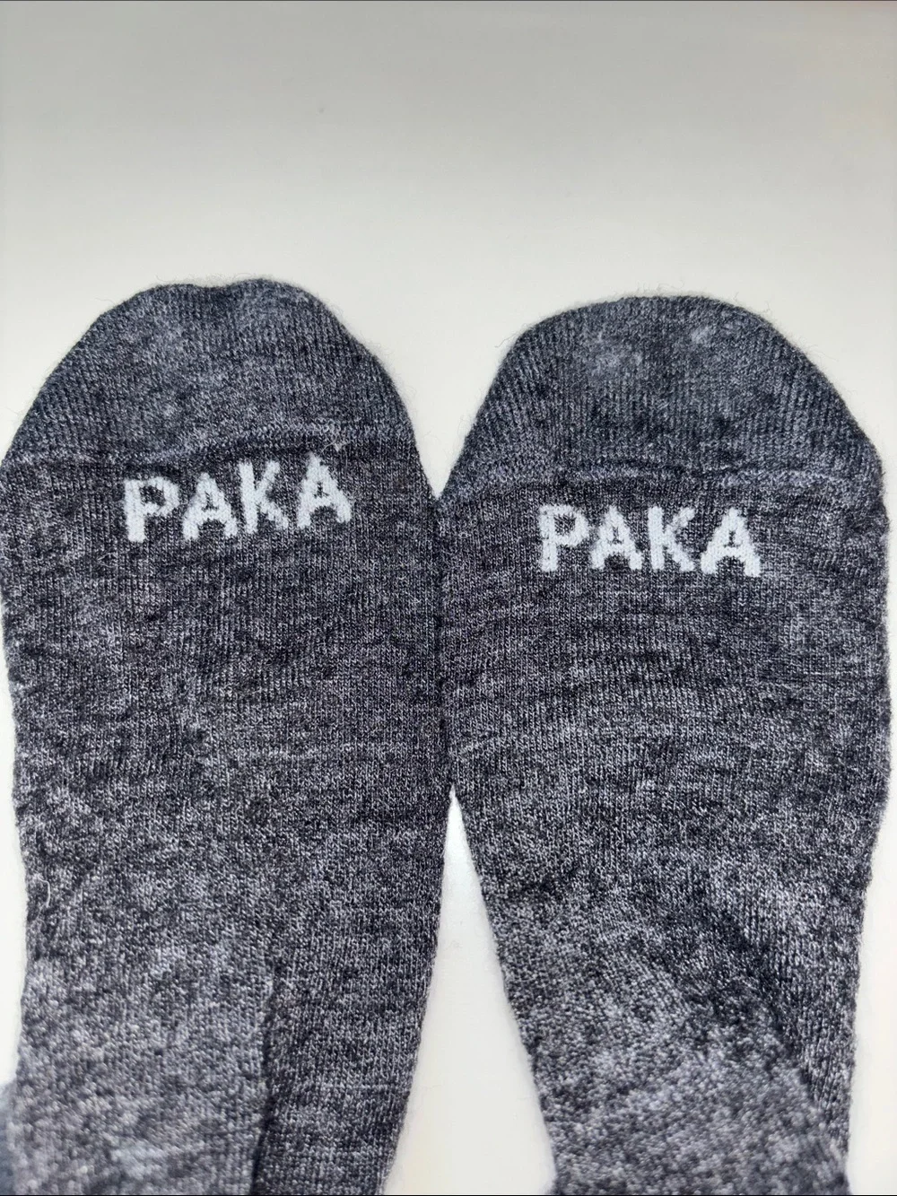 PAKA cushioned alpaca wool socks M/L?